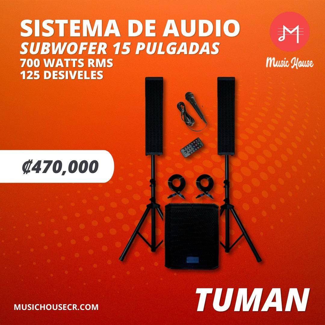 SISTEMA DE AUDIO | SUB 15" – foto 1
